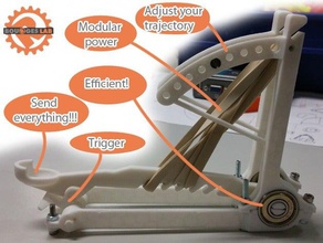 balis-kit mekanik oyuncaklar balistik mancınık masa masaüstü oyun 3d print model - Mito3D