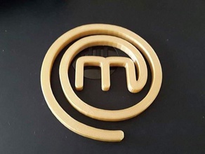masterchef logo signs logos masterchief 3d print model - Mito3D