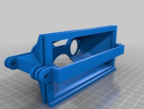 parametric vr goggles mobile phone google cardboard virtual reality 3d print model - Mito3D