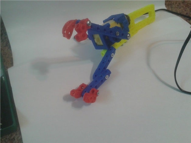 motorizados de robótica braço garra kit - meccano lego peças compatíveis atualizado eixos conversor jlsilicon compatível mindstorms technic robô do robot 3D print model - Mito3D