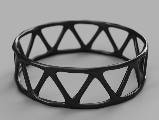 organic ring jewelry 3D print model - Mito3D