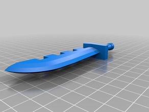 mini prinny faca 3d impressão 3d print model - Mito3D
