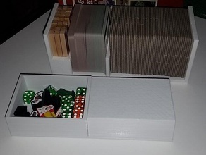 burgle bros game box organiser toy accessories board accessory organizer openscad 3d print model - Mito3D