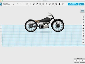 motosiklet araçlar 3d print model - Mito3D