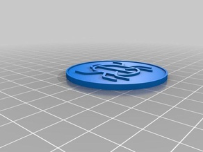 scarabeo token le monete badge 3d print model - Mito3D