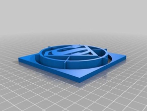 mon personnalisés grille du ventilateur 3d de l'imprimante pièces 3d print model - Mito3D