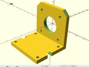 nema 17 holder parts 3d print model - Mito3D
