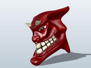 red devil sculptures 3d printer printing slash 3d print model - Mito3D