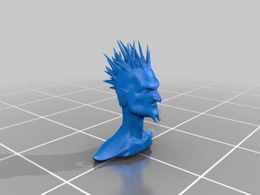 spike heykeller 3d yazıcı baskı çizgi 3d print model - Mito3D