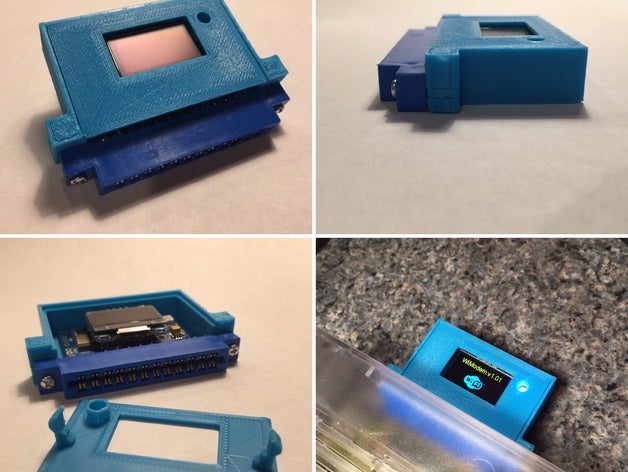 wimodem case commodore 64128 electronics 128 retro computing vintage 3D print model - Mito3D