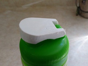 rubbermaid su şişe kapağı mutfak yemek 3d print model - Mito3D