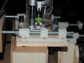 mortise jig router tools 3d print model - Mito3D