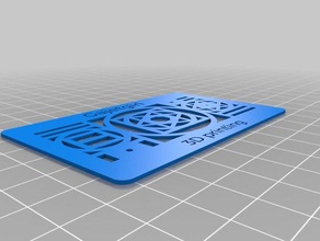 1 signs logos customized 3d print model - Mito3D