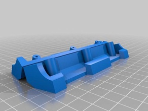 sentinel upper grip full barrel toy game accessories buzzbee nerf 3d print model - Mito3D