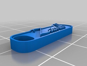 zaineb keychain4 llaveros personalizado 3d print model - Mito3D