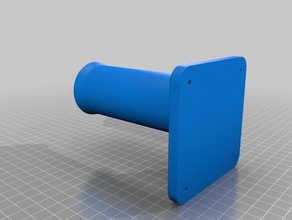 portabobine da parete 3d a impressora acessórios 3d print model - Mito3D