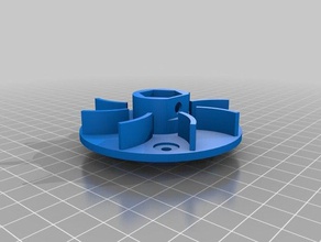 soporte interno de la ecuación columna del ventilador reemplazo partes 3d print model - Mito3D