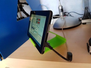 gcodeprintr tablet stand 3d print model - Mito3D