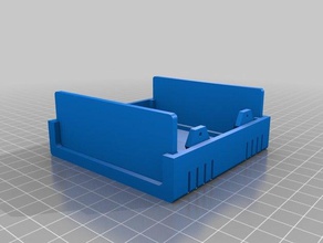 ultimate box mini bas de l'électronique personnalisé 3d print model - Mito3D