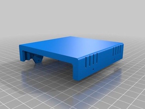ultimate box up mini top vents electronics customized 3d print model - Mito3D
