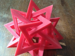 estrella de matemáticas arte 3d print model - Mito3D