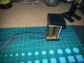Batteriehalter 4xaa Platz tool Inhaber - Boxen aa-Batterie aa-Batterie-Halter erstellt von freecad 3d print model - Mito3D