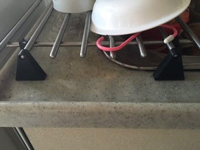 disco rack perna a cozinha jantar 3d print model - Mito3D