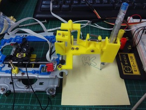 biaxial plotter mechanisch ist Spielzeug 3d print model - Mito3D