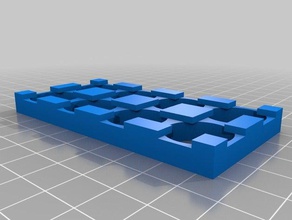 2 4 18650 battery pack holder diy customized 3d print model - Mito3D