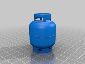 gas cannister p13 other propane 3d print model - Mito3D