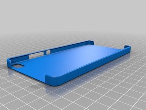 huawei p8 basic case mobile phone 3d print model - Mito3D