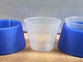 mixing cup holder tool holders boxes 3d print model - Mito3D