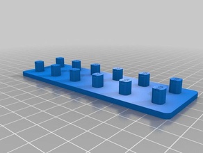 il mio personalizzato parametrico presa organizzatore strumento i titolari scatole 3d print model - Mito3D