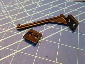 ikea cabinet door child safety lock replacement parts 3d print model - Mito3D
