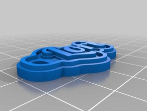 minha personalizado de várias linhas tag chaveiro lori chaveiros 3d print model - Mito3D