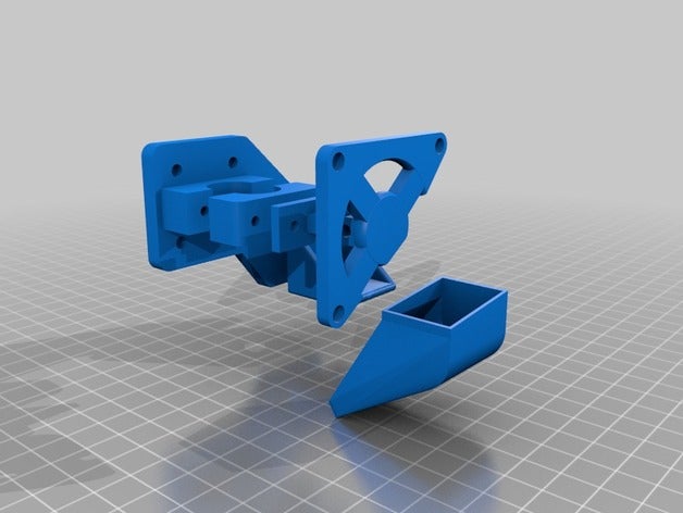 extremo caliente sensor de montaje 3d la impresora partes personalizado 3D print model - Mito3D