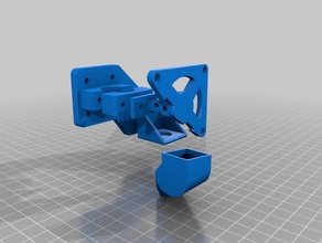 my customized hot end mount generator final 3d printer parts 3d print model - Mito3D