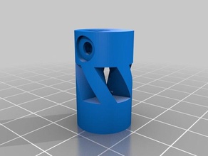 meine angepasste flexible Kupplung Maschine tools 3d print model - Mito3D