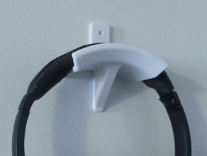 headphone holder audio bose hanger hook mount 3d print model - Mito3D