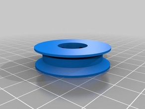 meine angepasste parametrische v-belt pulleyroller gadgets 3d print model - Mito3D