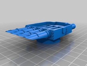 torpedeos tubo v1 mk1 harekaze rc veicoli 3d print model - Mito3D