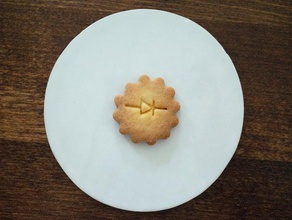 cookie stamp circuit symbol diode tools 3d print model - Mito3D