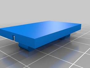 nombre de la etiqueta soporte batería 3d impresora accesorios 3d print model - Mito3D