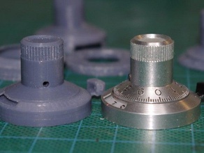 mangalore grenade knob props 3d print model - Mito3D