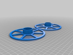 sample filament spool 3d printer accessories customized 3d print model - Mito3D
