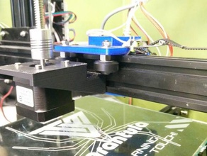 tevo tarantula inverted mount stock volcano hotend 3d printer parts 3d print model - Mito3D