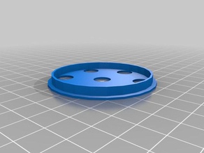 my customized parametric spool hub remix 3d printer accessories 3d print model - Mito3D