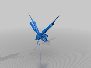 cosa alas 1 a los animales personalizado 3d print model - Mito3D