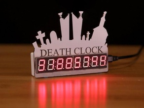 la mort de l'horloge les gadgets 3d print model - Mito3D