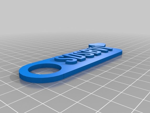 sdsbvi key-tag 3d drucken 3D print model - Mito3D